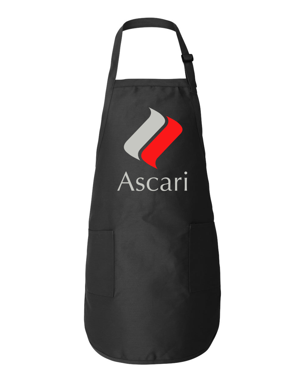 Ascari 1995 Cars Logo Symbol Emblem Customized Design on Full-Length Apron with Pockets