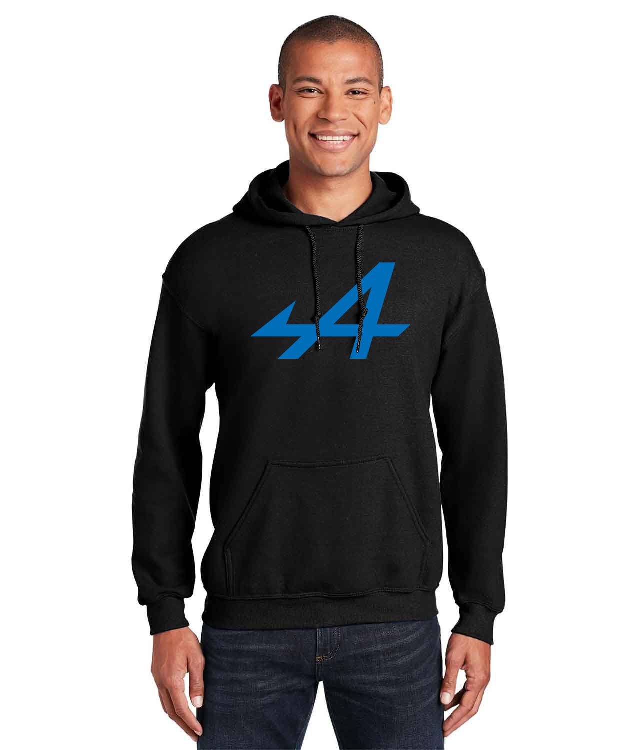 Alpine Present Cars Logo Customized Design on Unisex Hooded Sweatshirt