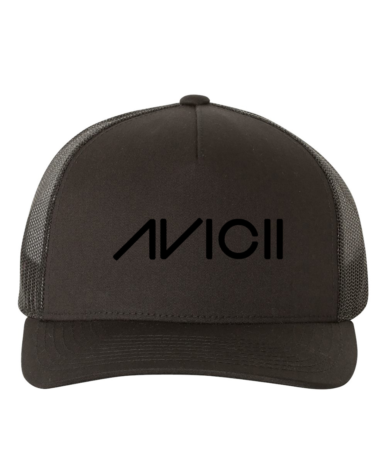 Avicii 2008-2013 Music Logo Symbol Emblem Customized Design on Retro Trucker Cap Hat