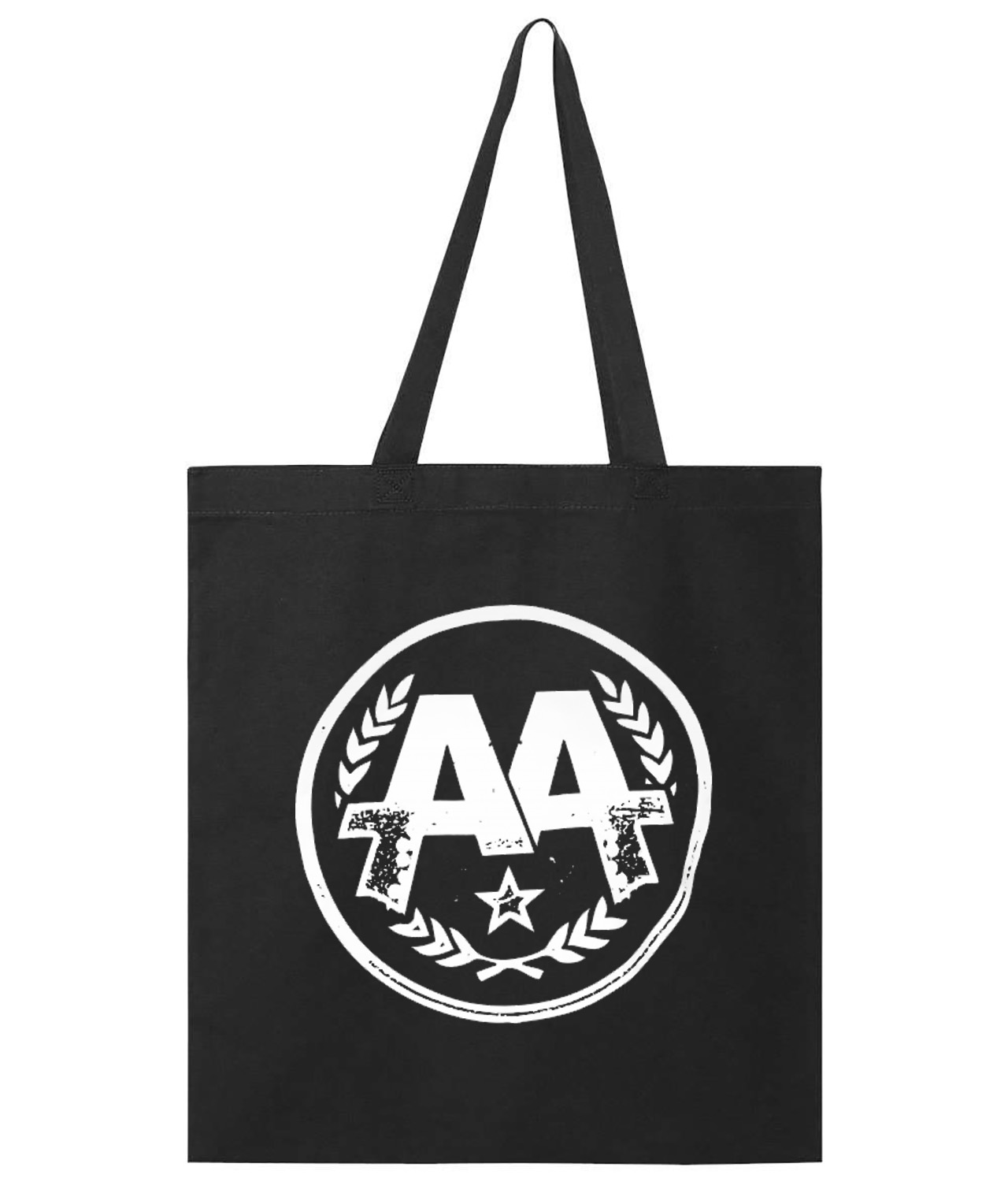 Asking Alexandria Symbol Music Logo Symbol Emblem Customized Design on Promotional Tote Bag