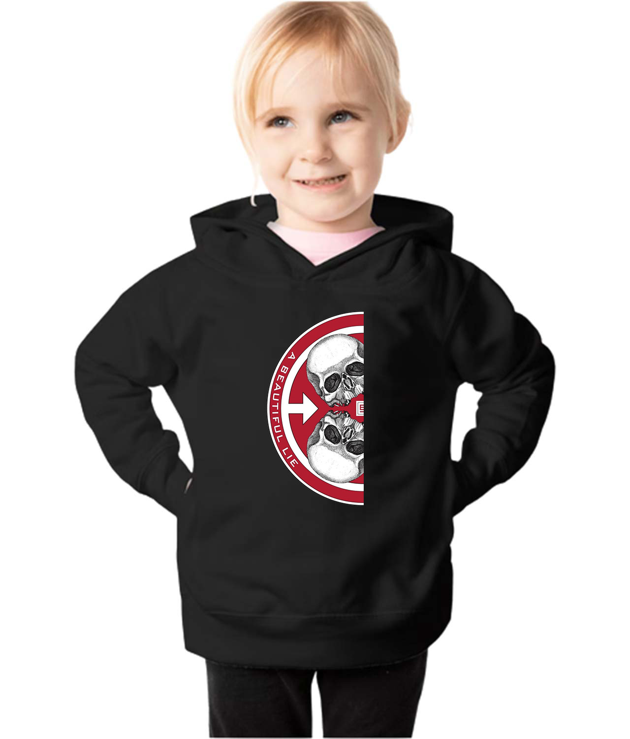 30 Seconds To Mars A Beautiful Lie 2005 Music Logo Symbol Emblem Customized Design on Toddler Pullover Fleece Hoodie