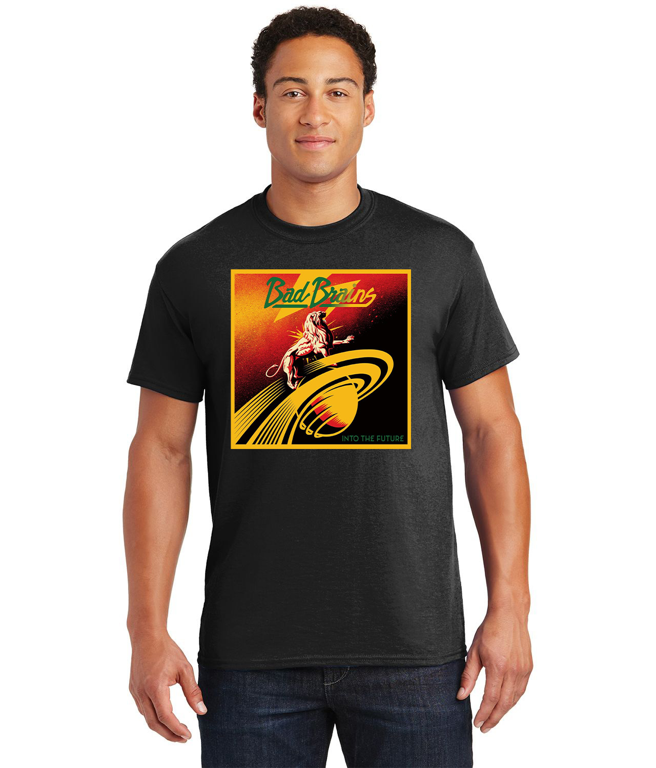 Bad Brains Into The Future 2012 Music Logo Customized Design on  Unisex Tshirt Tee
