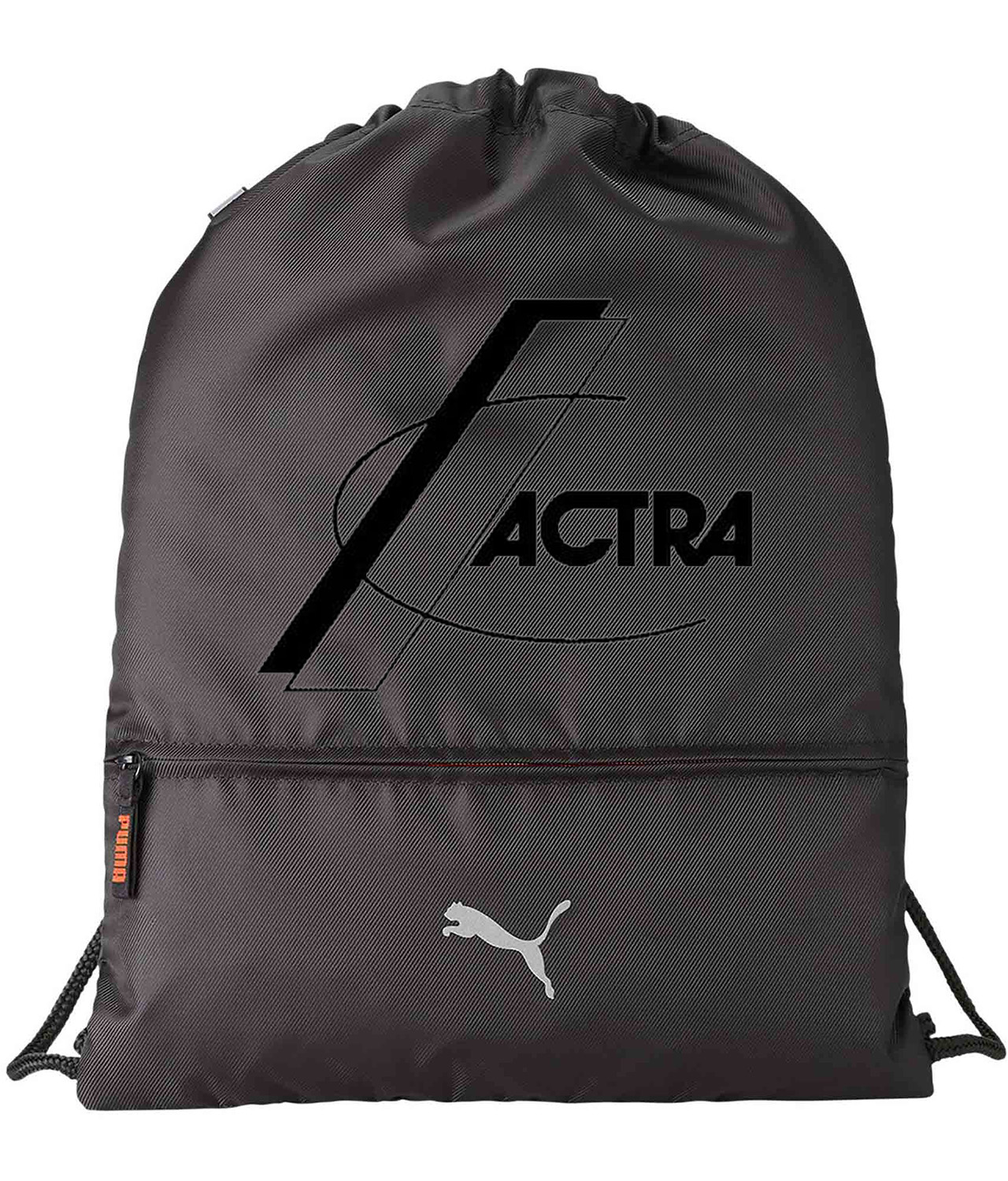 Actra Emblem 1992 Logo Symbol Emblem Customized Design on Lightweight Drawstring Backpack Bag