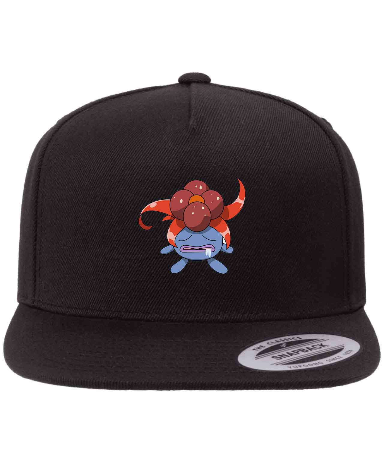 Pokemon Go Gloom Media Figure Customized Design on Wool 5-Panel Cap Hat - Image 1