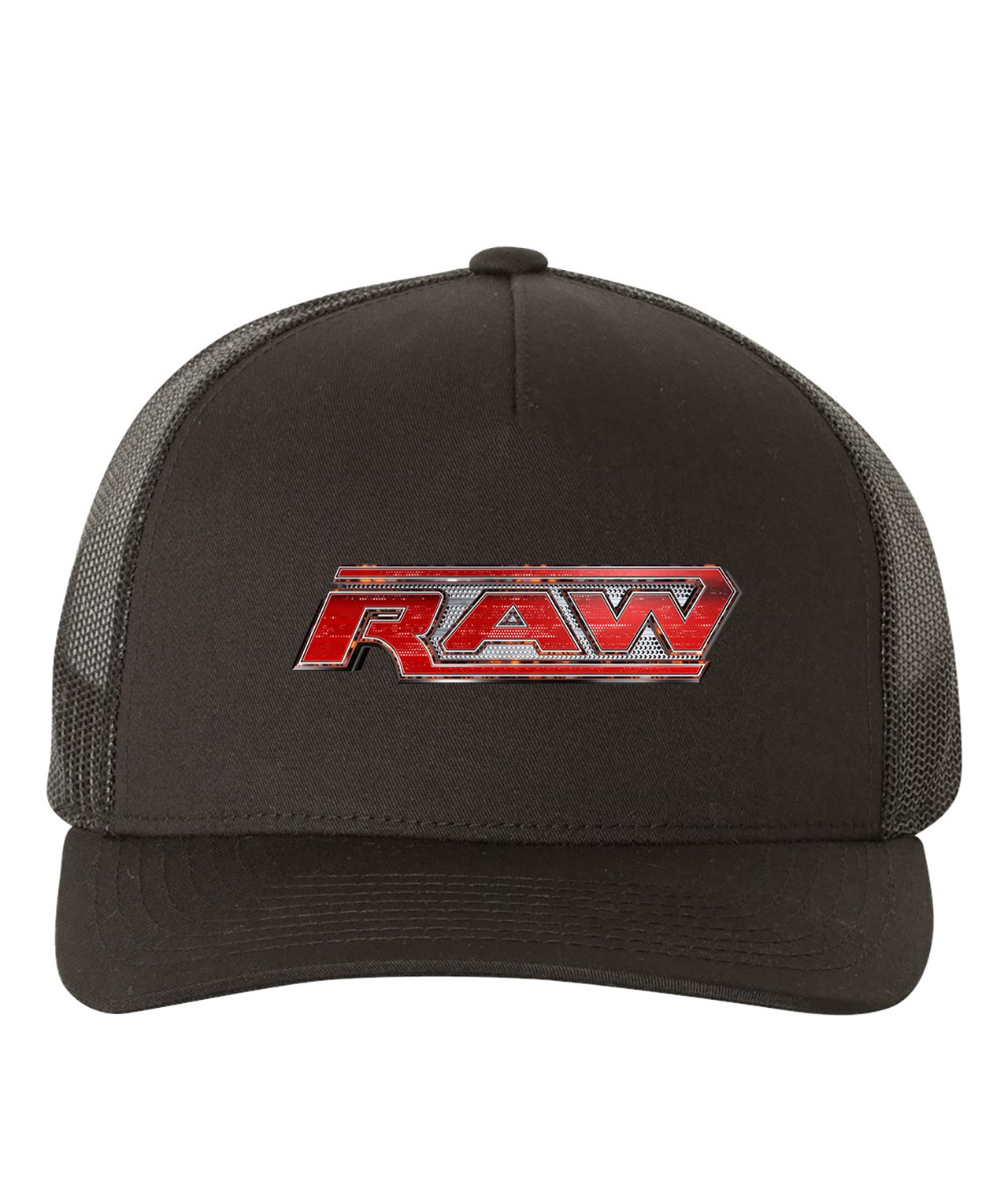 WWE Monday Night Raw 2006 Logo Symbol Emblem Customized Design on Retro Trucker Cap Hat