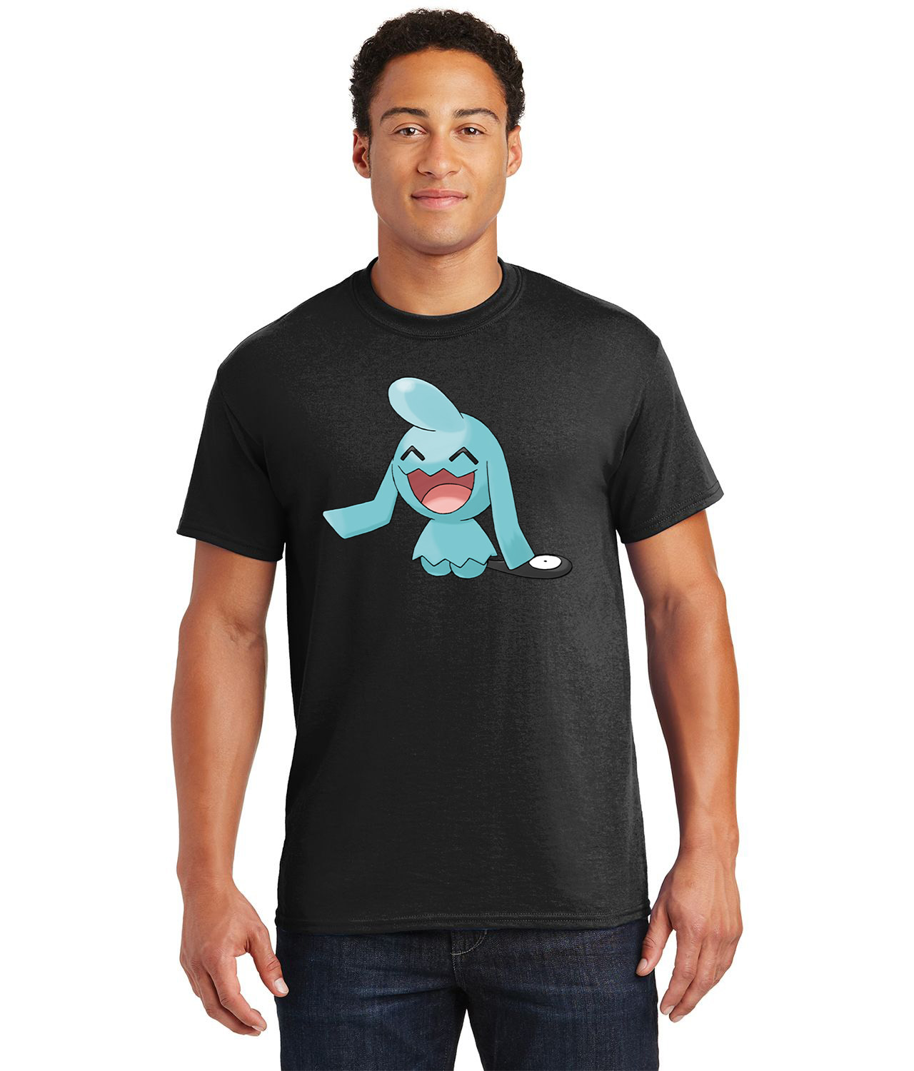 Wynaut Pokemon Media Logo Customized Design on Unisex Tshirt Tee