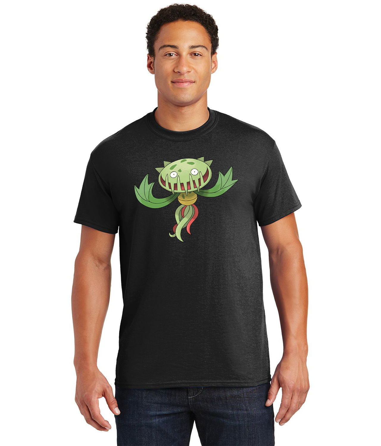 Carnivine Pokemon Media Logo Customized Design on Unisex Tshirt Tee