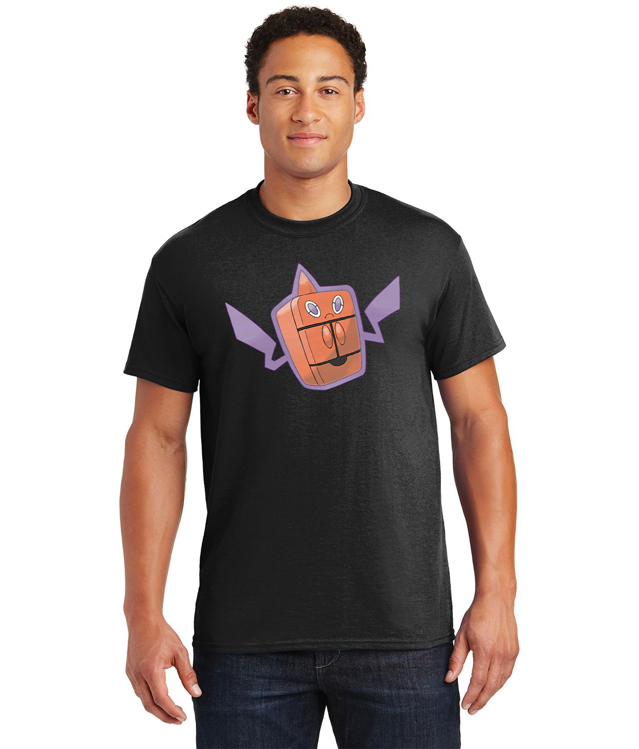 Frost Rotom Pokemon Media Logo Customized Design on Unisex Tshirt Tee - Image 1