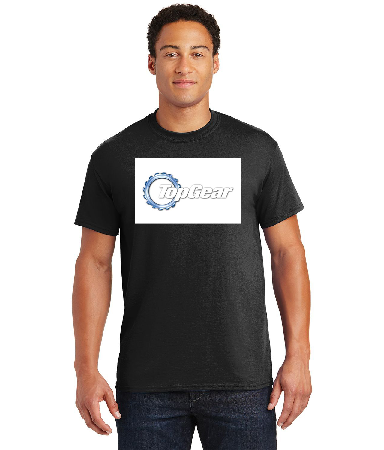 BBC Top Gear 2002-2013 Media Logo Customized Design on Unisex Tshirt Tee