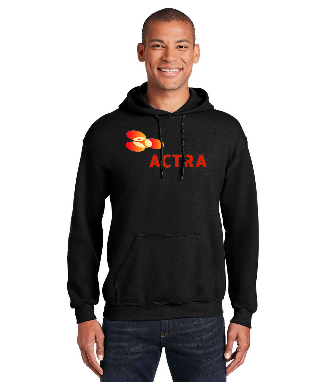 Actra 2002 Logo Symbol Emblem Customized Design on Unisex Hooded Sweatshirt