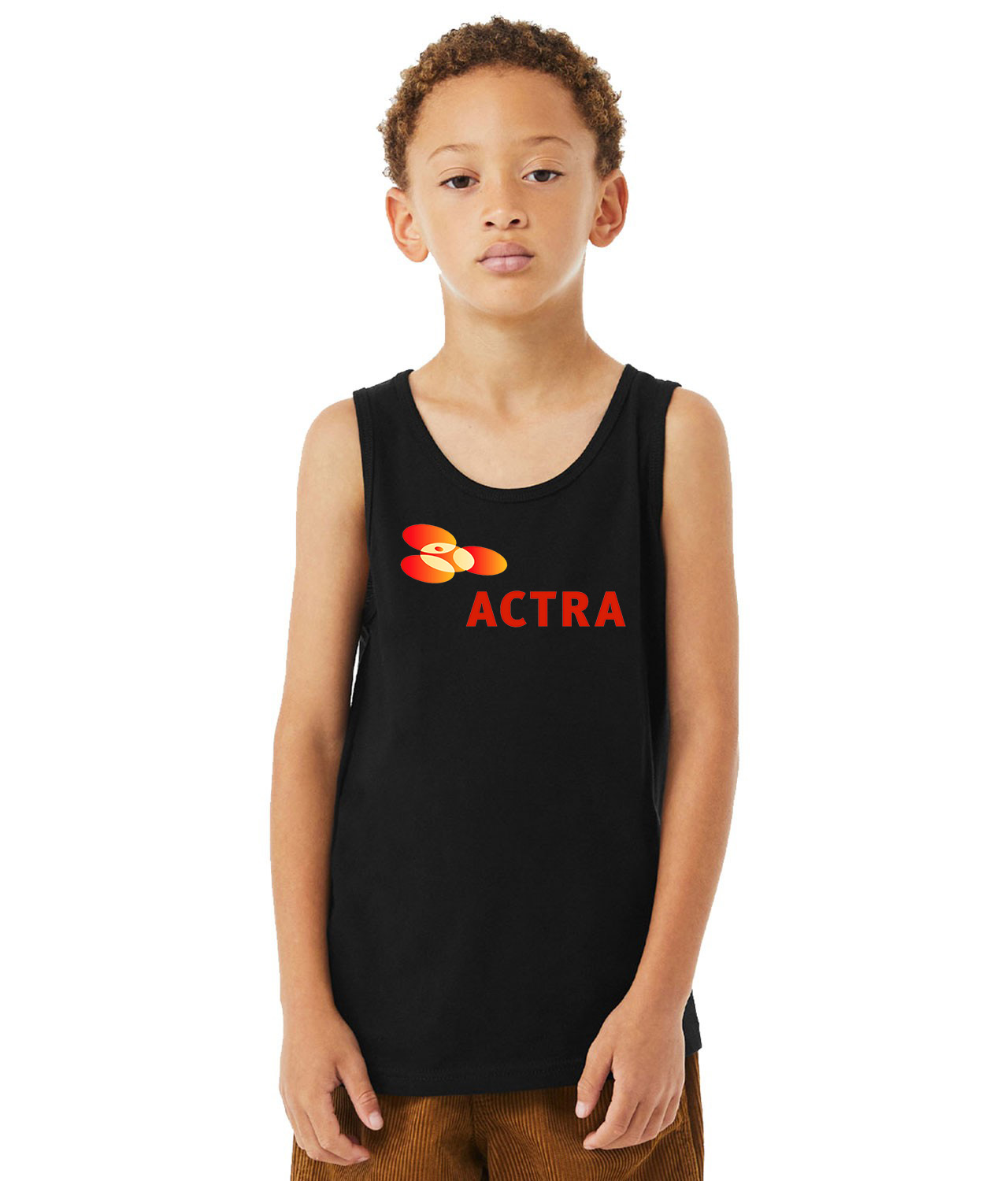 Actra Logo Symbol Emblem Customized Design on Youth Tank Top