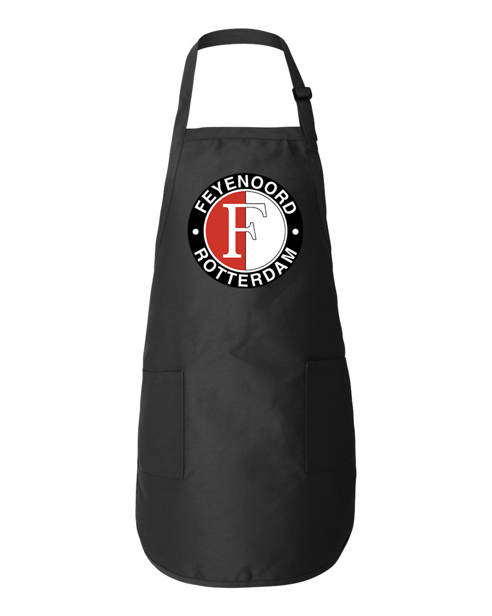 SC Feyenoord 1997 Soccer Logo Symbol Emblem Customized Design on Full-Length Apron with Pockets