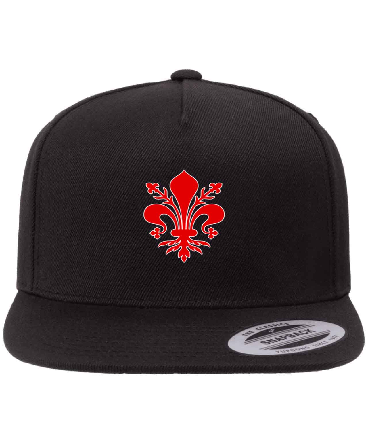 ACF Fiorentina 2002 Soccer Logo Customized Design on Wool 5-Panel Cap Hat