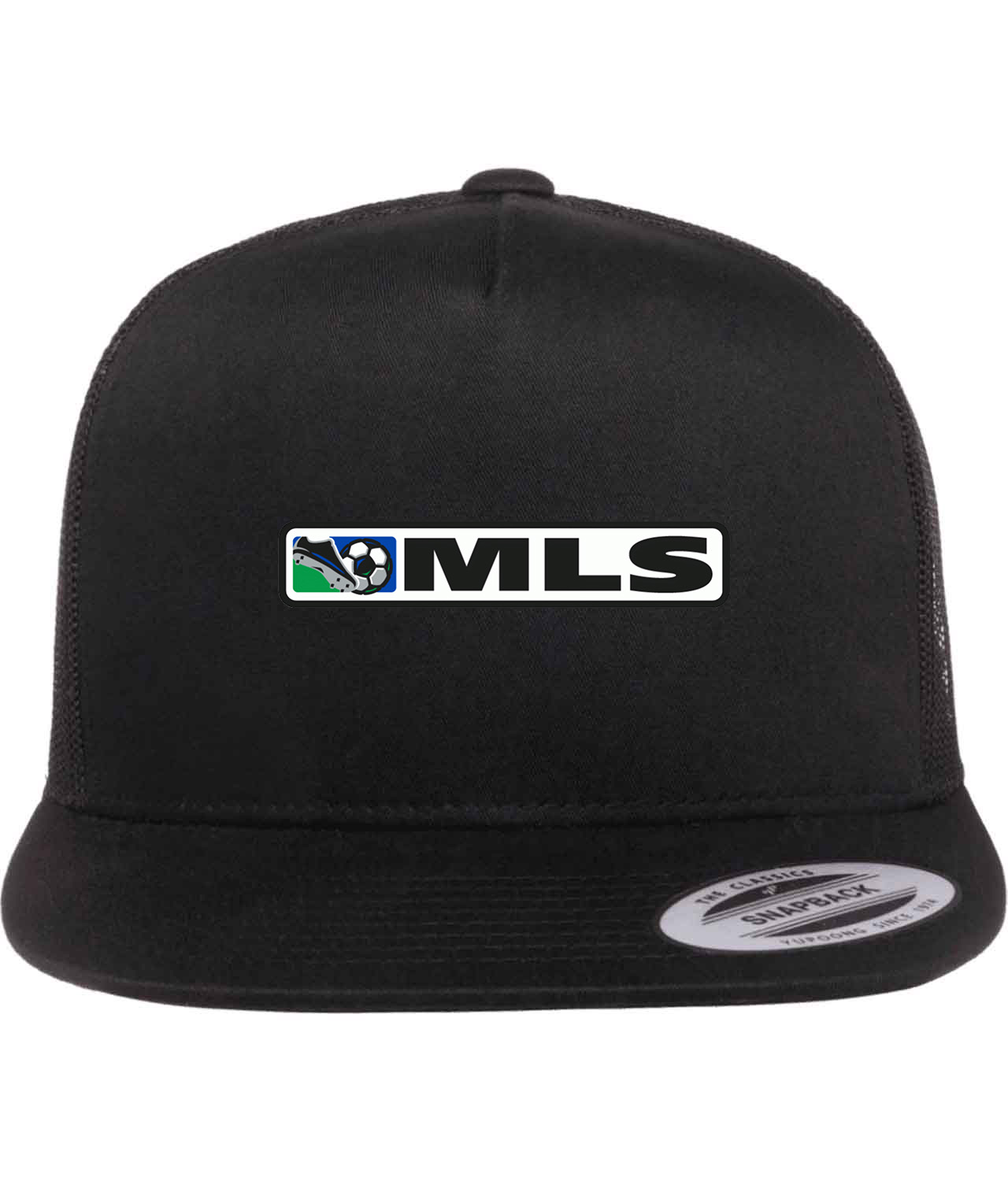 Major League Soccer 2000-2014 Logo Emblem Customized Design on Classic Trucker Cap Hat