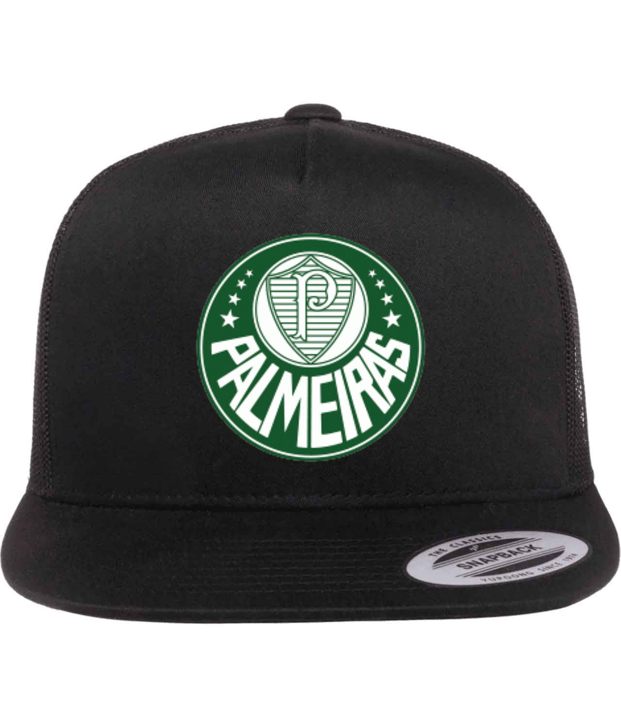 Sociedade Esportiva Palmeiras FC Soccer Logo Symbol Emblem Customized Design on Classic Trucker Cap Hat