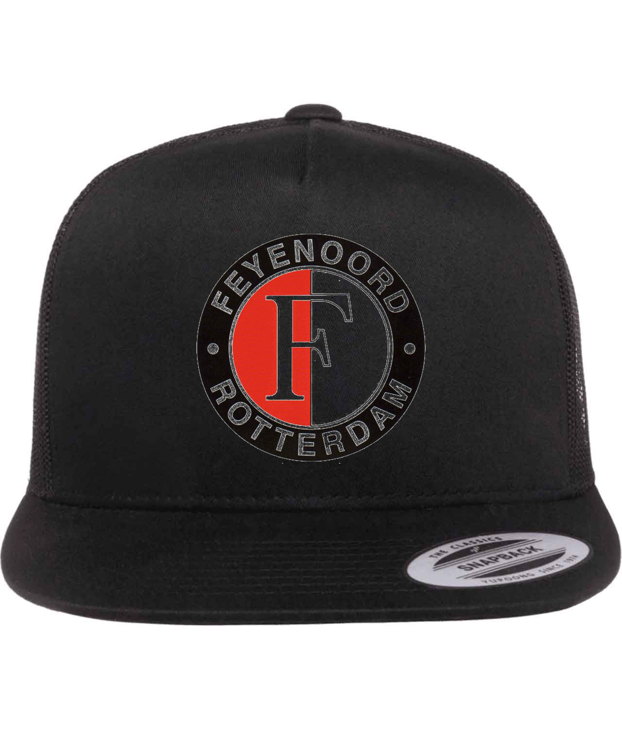 SC Feyenoord Emblem Soccer Logo Symbol Emblem Customized Design on Classic Trucker Cap Hat
