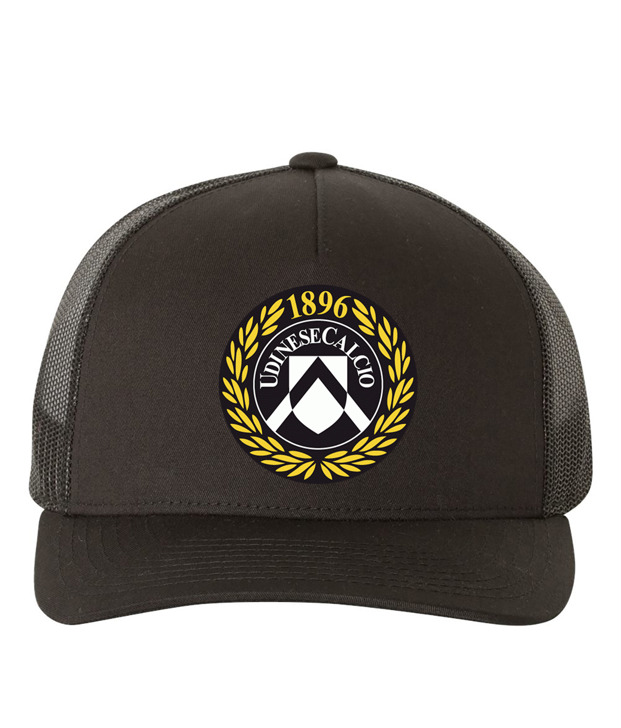 Udinese Calcio FC 2000 Soccer Logo Symbol Emblem Customized Design on Retro Trucker Cap Hat
