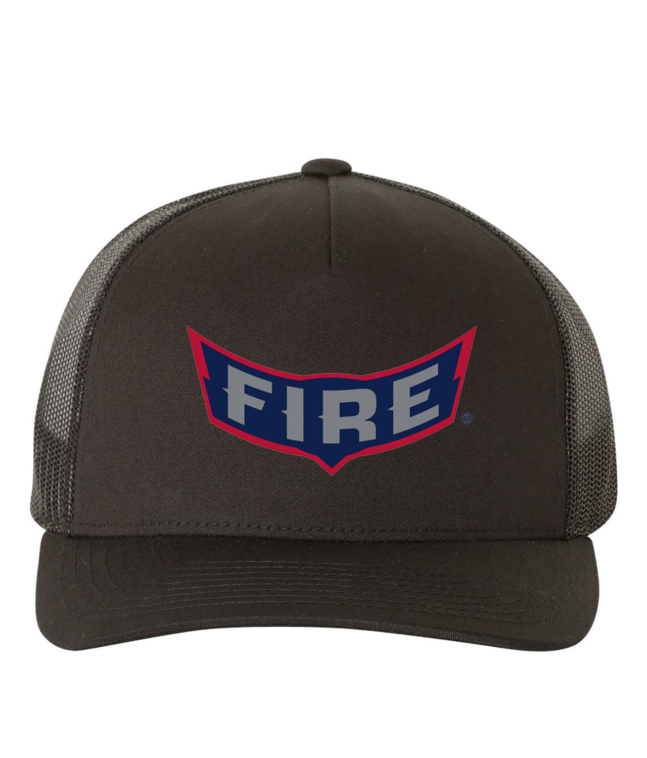 Chicago Fire FC 1998 Soccer Logo Symbol Emblem Customized Design on Retro Trucker Cap Hat