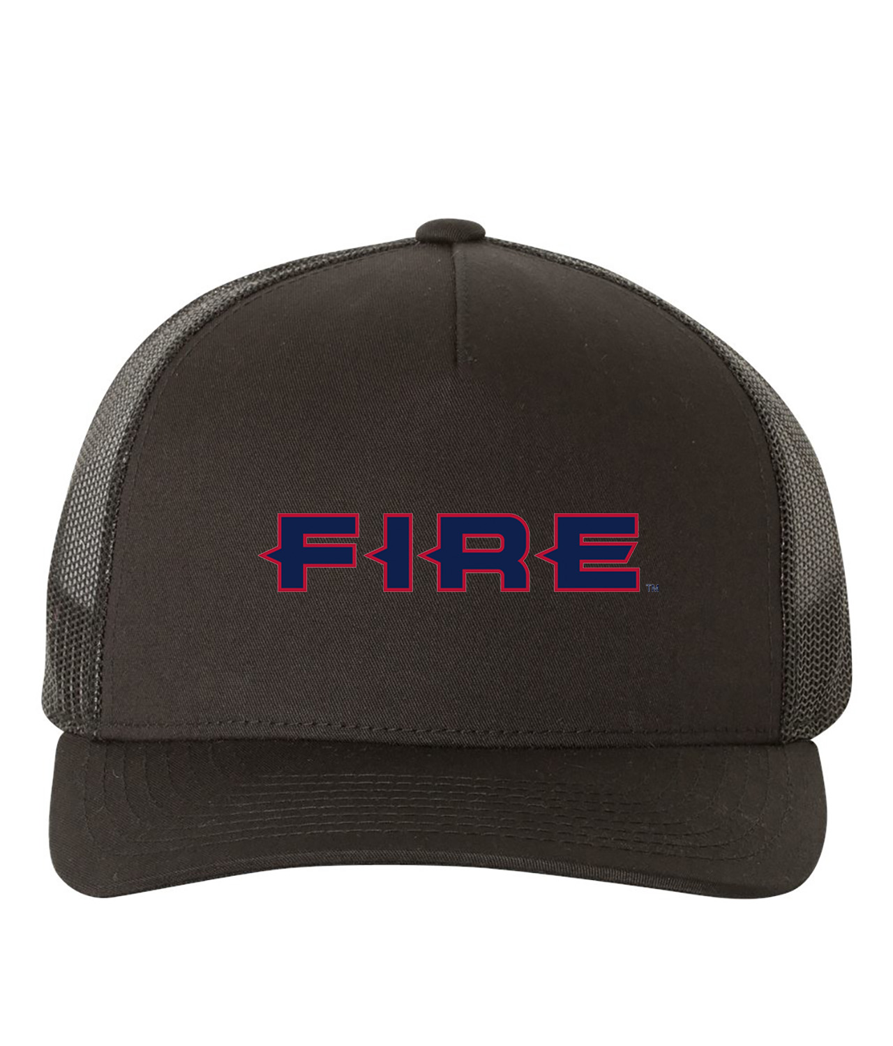 Chicago Fire FC 1998-2019 Soccer Logo Symbol Emblem Customized Design on Retro Trucker Cap Hat