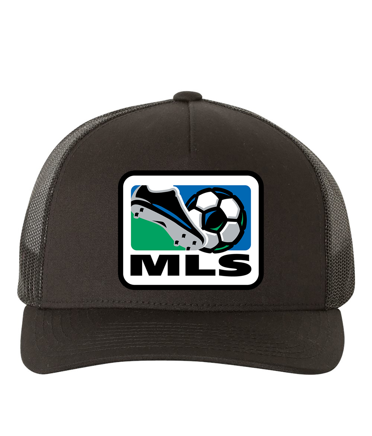 Major League Soccer MLS 2000 Logo Emblem Customized Design on Retro Trucker Cap Hat