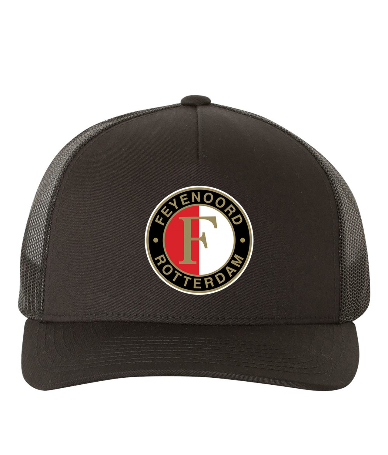 SC Feyenoord Soccer Logo Symbol Emblem Customized Design on Retro Trucker Cap Hat