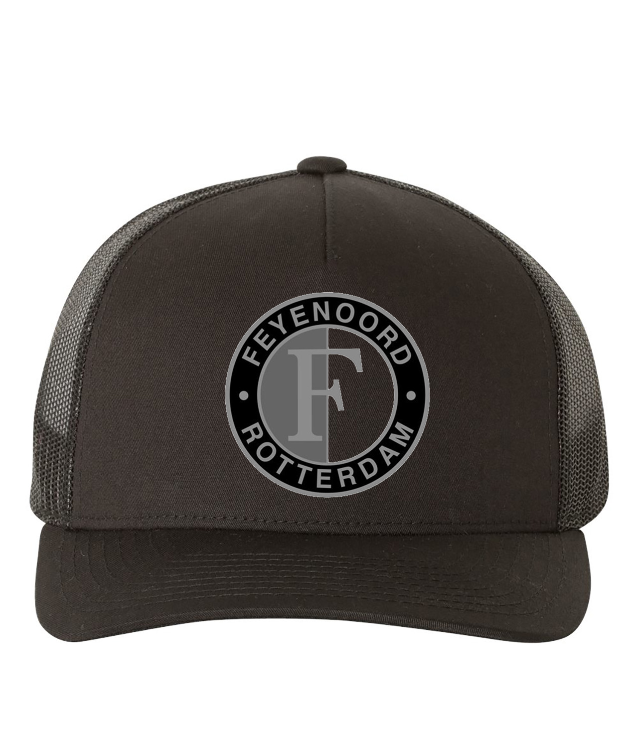 SC Feyenoord Symbol Soccer Logo Symbol Emblem Customized Design on Retro Trucker Cap Hat