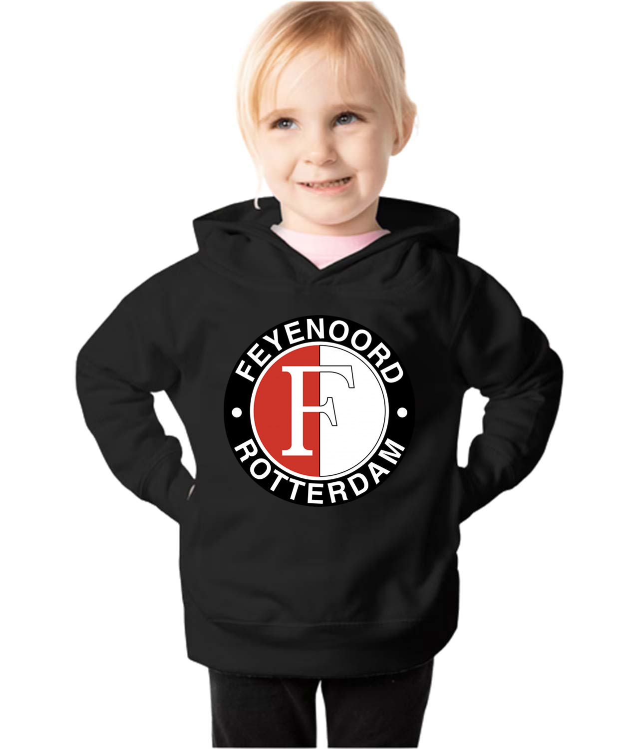 SC Feyenoord 1997 Soccer Logo Symbol Emblem Customized Design on Toddler Pullover Fleece Hoodie