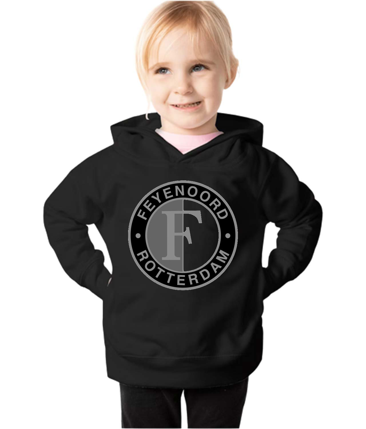 SC Feyenoord Symbol Soccer Logo Symbol Emblem Customized Design on Toddler Pullover Fleece Hoodie