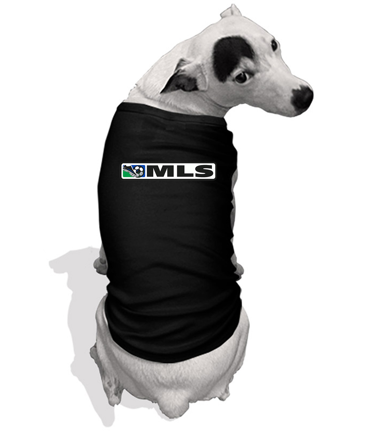 Major League Soccer 2000-2014 Logo Emblem Customized Design on Doggie Puppy Dog Tank Tshirt