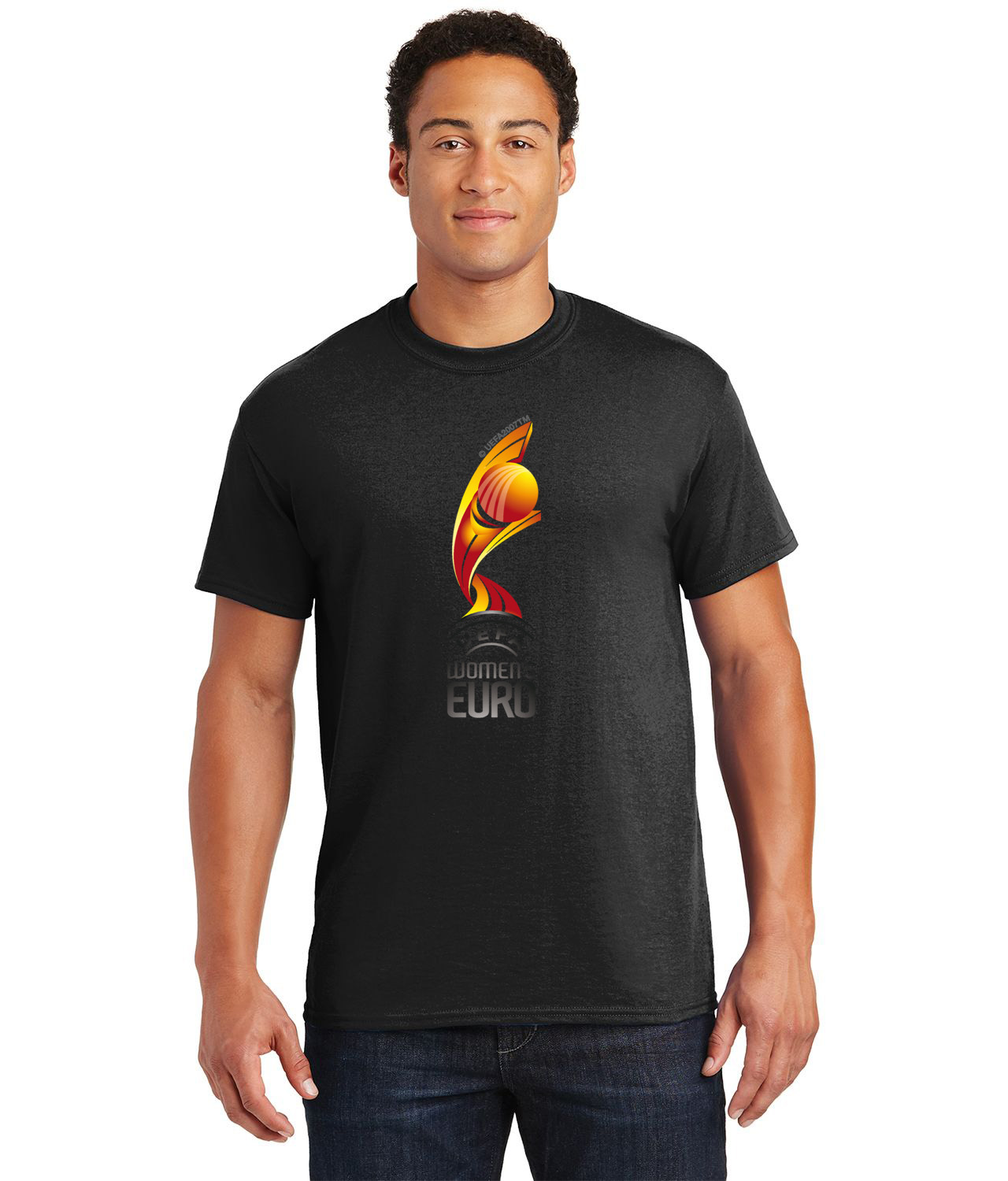 UEFA Womens Euro 2015 Soccer Logo Customized Design on Unisex Tshirt Tee