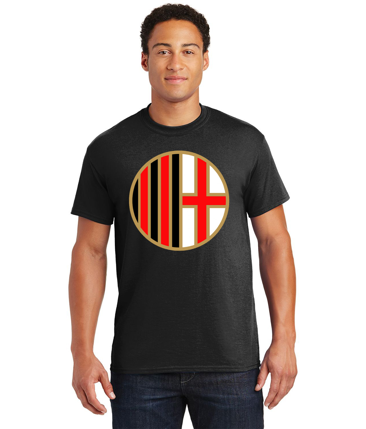 AC Milan 1937 Soccer Logo Customized Design on Unisex Tshirt Tee