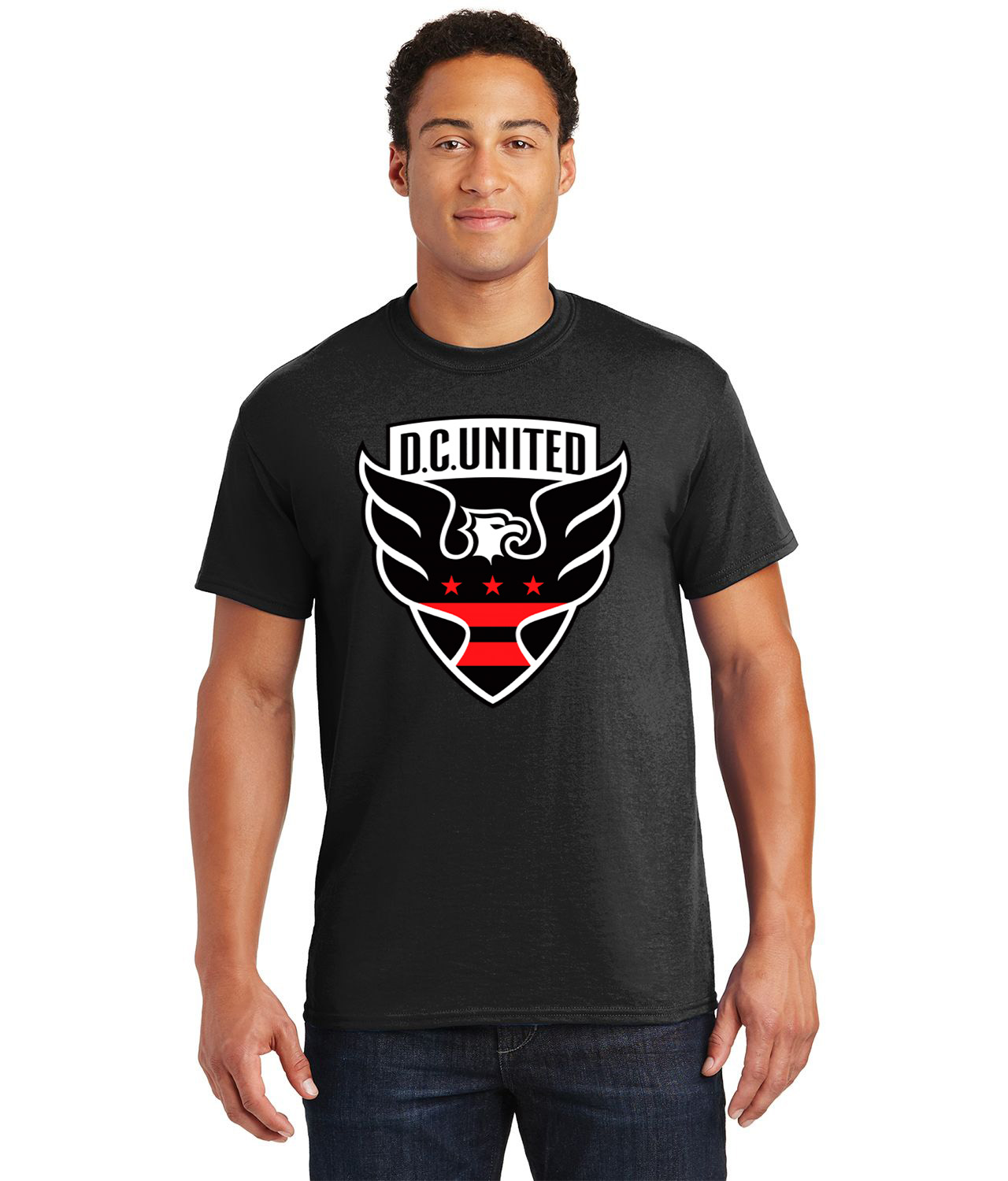 D.C. United SC 2016 Soccer Logo Customized Design on Unisex Tshirt Tee