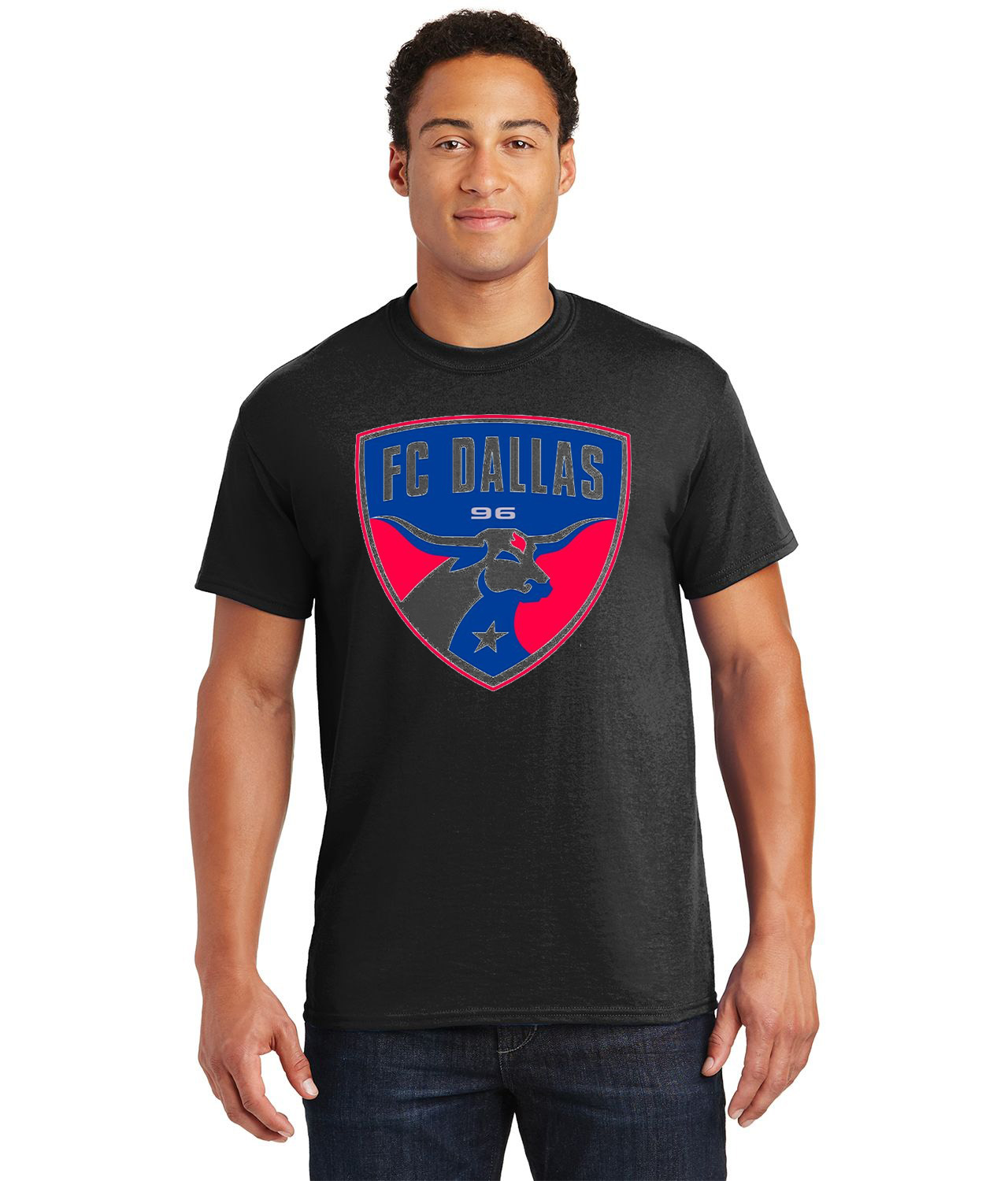 FC Dallas 2005 Soccer Logo Customized Design on Unisex Tshirt Tee