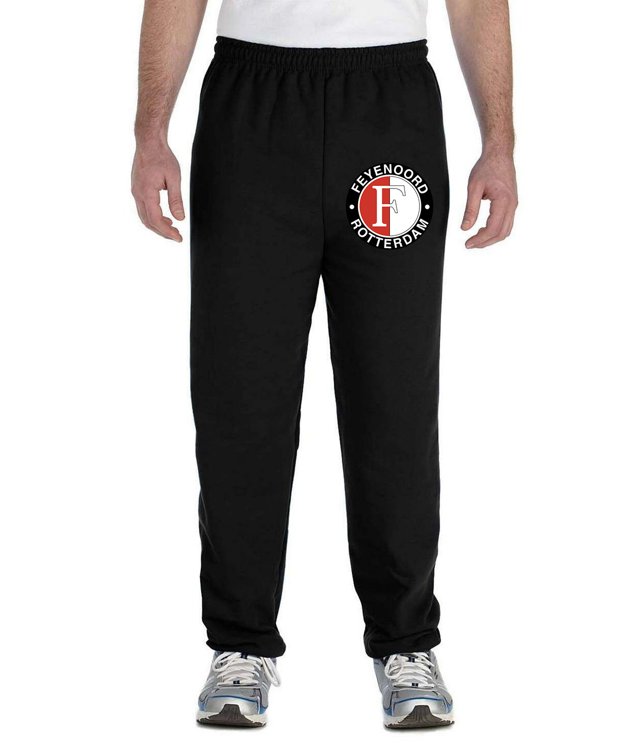 SC Feyenoord 1997 Soccer Logo Symbol Emblem Customized Design on Unisex Closed-Bottom Sweatpants