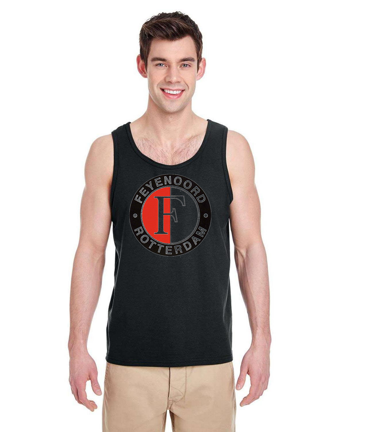 SC Feyenoord Emblem Soccer Logo Symbol Emblem Customized Design on Unisex Tank Top