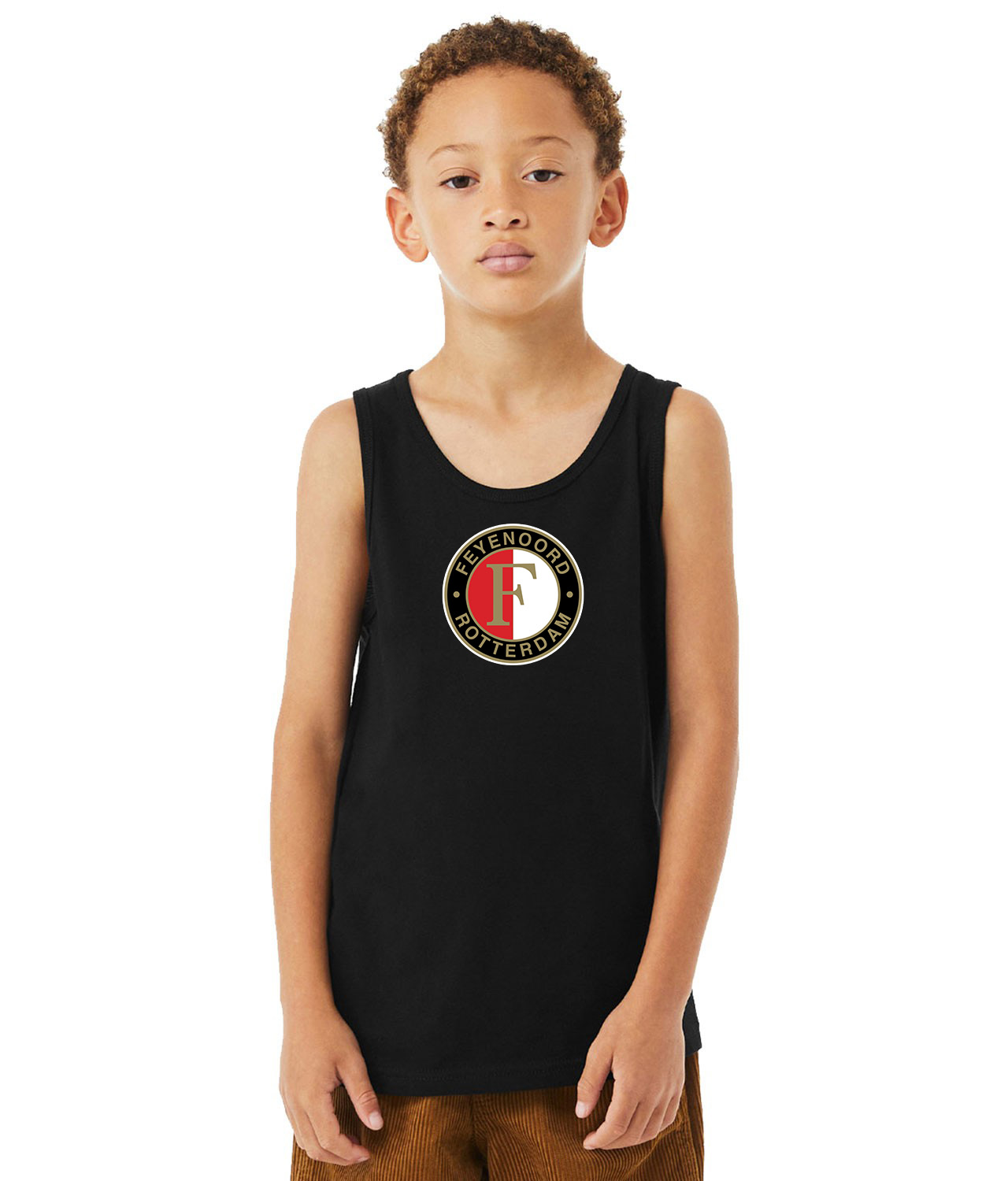 SC Feyenoord Soccer Logo Symbol Emblem Customized Design on Youth Tank Top