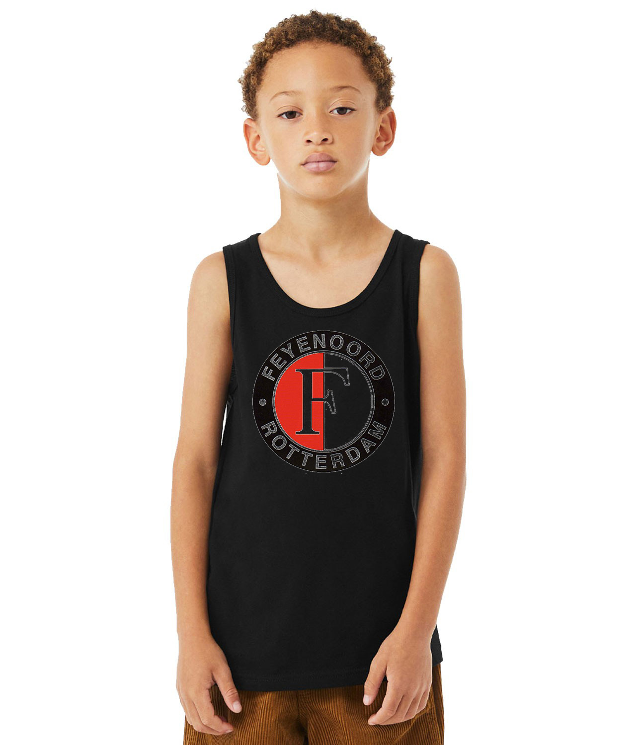 SC Feyenoord Emblem Soccer Logo Symbol Emblem Customized Design on Youth Tank Top
