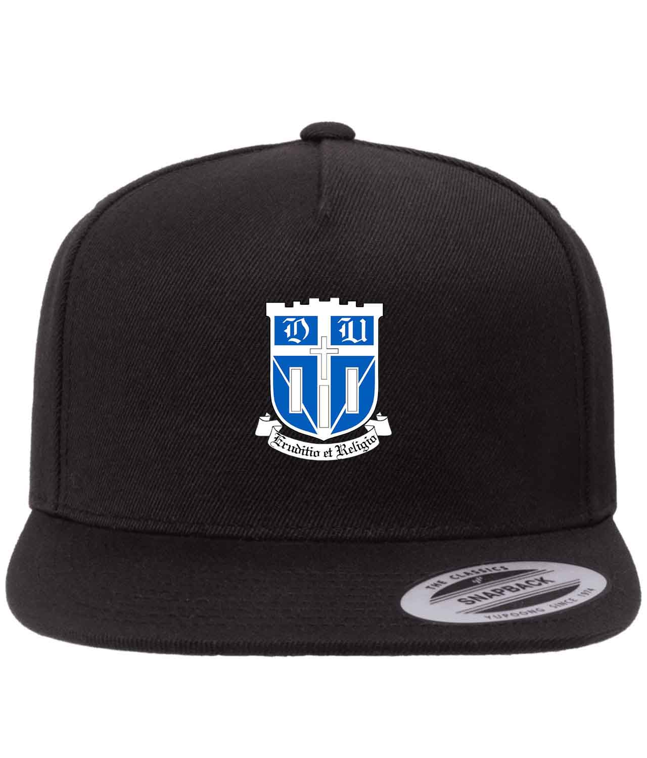 Duke University Logo Customized Design on Wool 5-Panel Cap Hat ...