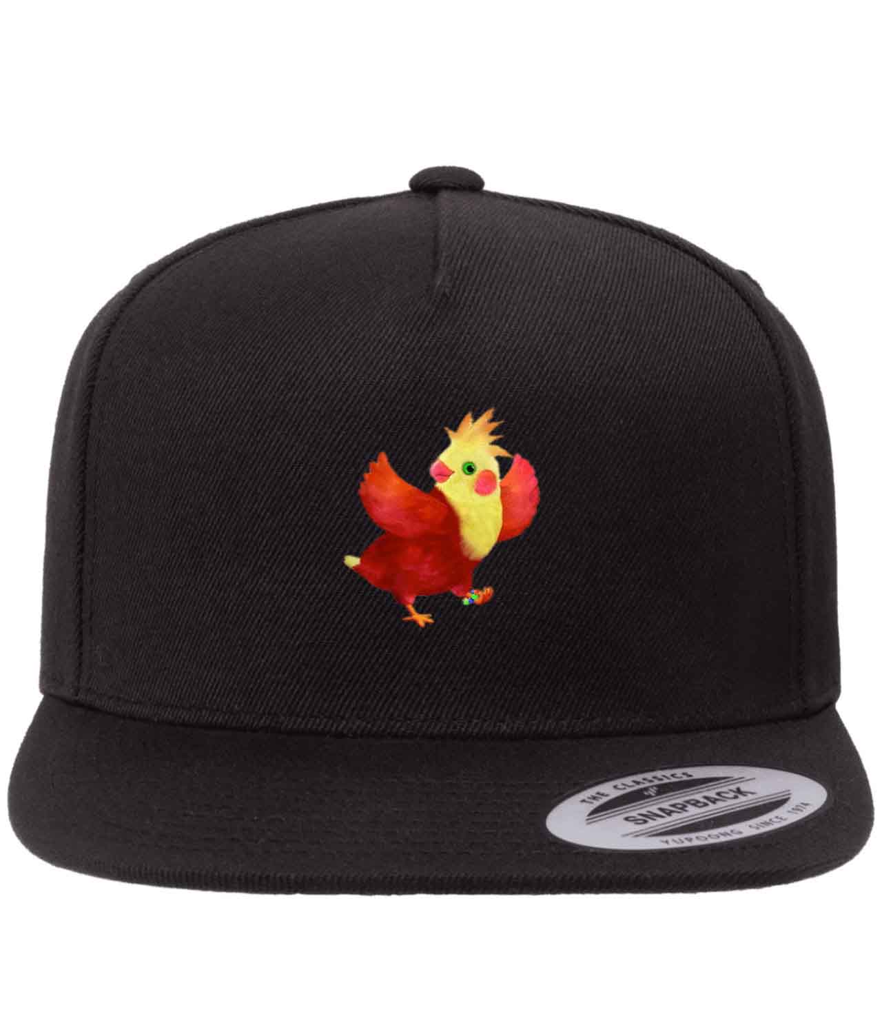 3rd & Bird Rudy Cartoon Figure Customized Design on Wool 5-Panel Cap ...
