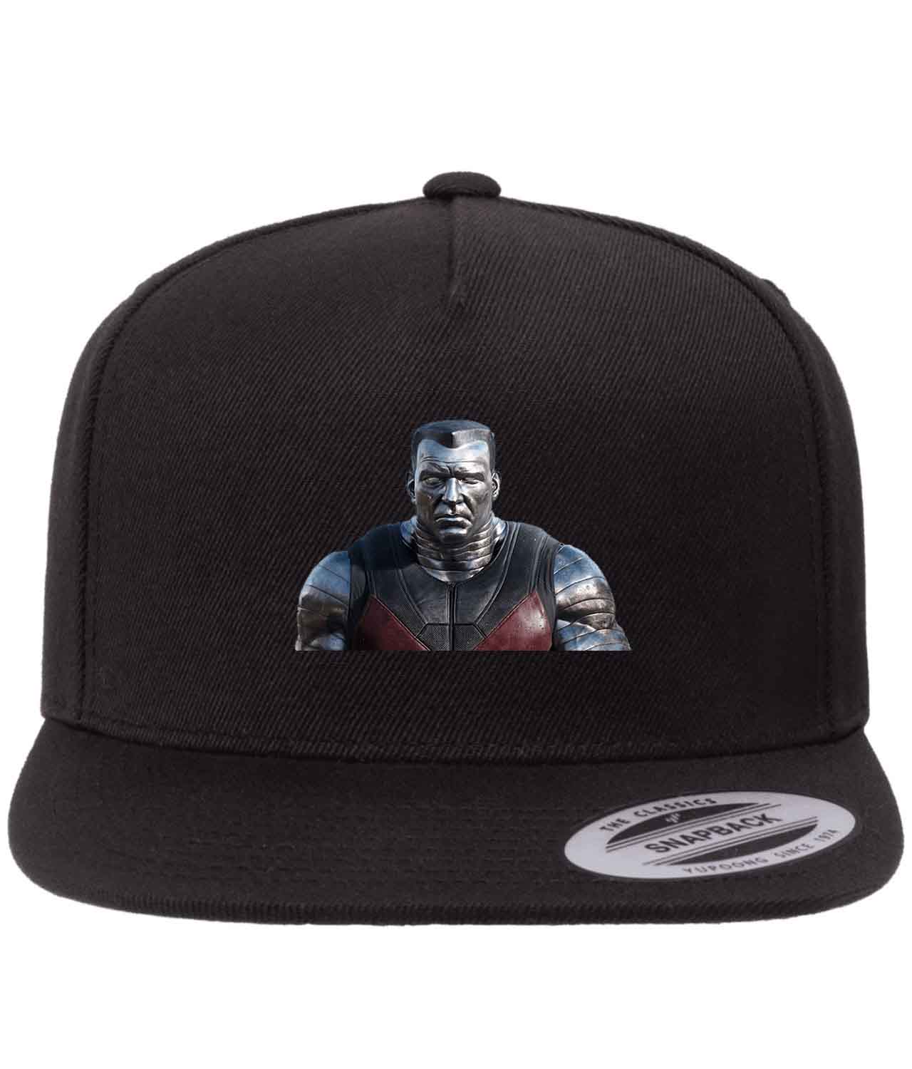 X-Men Colossus Head Cartoon Figure Customized Design on Wool 5-Panel ...