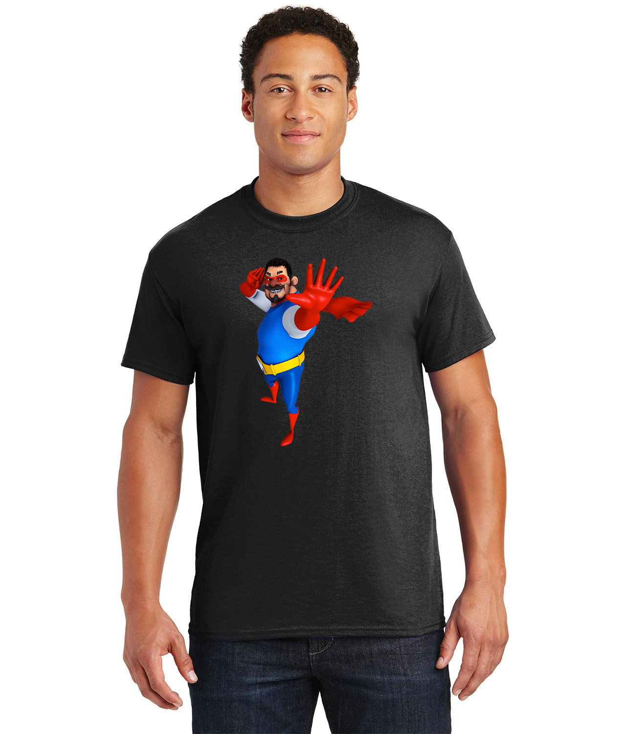 Papa Zola Defender Of the Truth Cartoon Logo Customized Design on Unisex Tshirt Tee