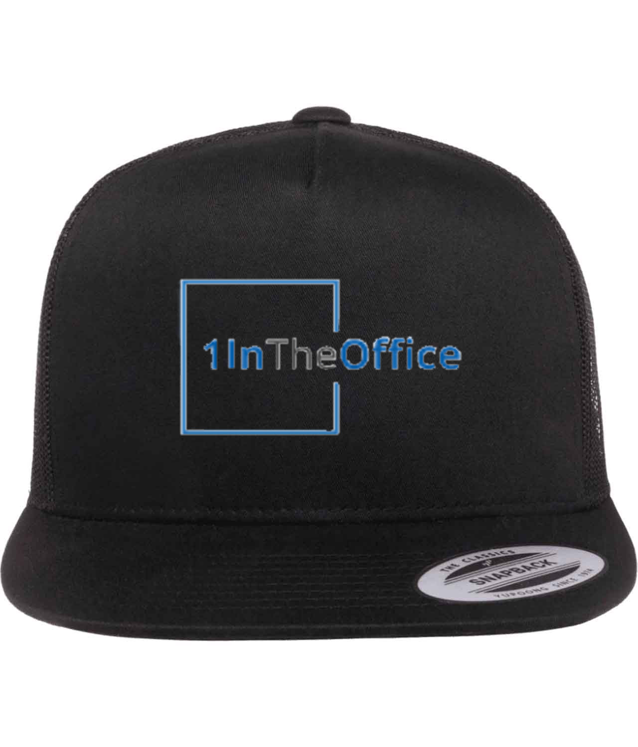 1InTheOffice - Office Supplies Company Logo Symbol Emblem Customized Design on Classic Trucker Cap Hat
