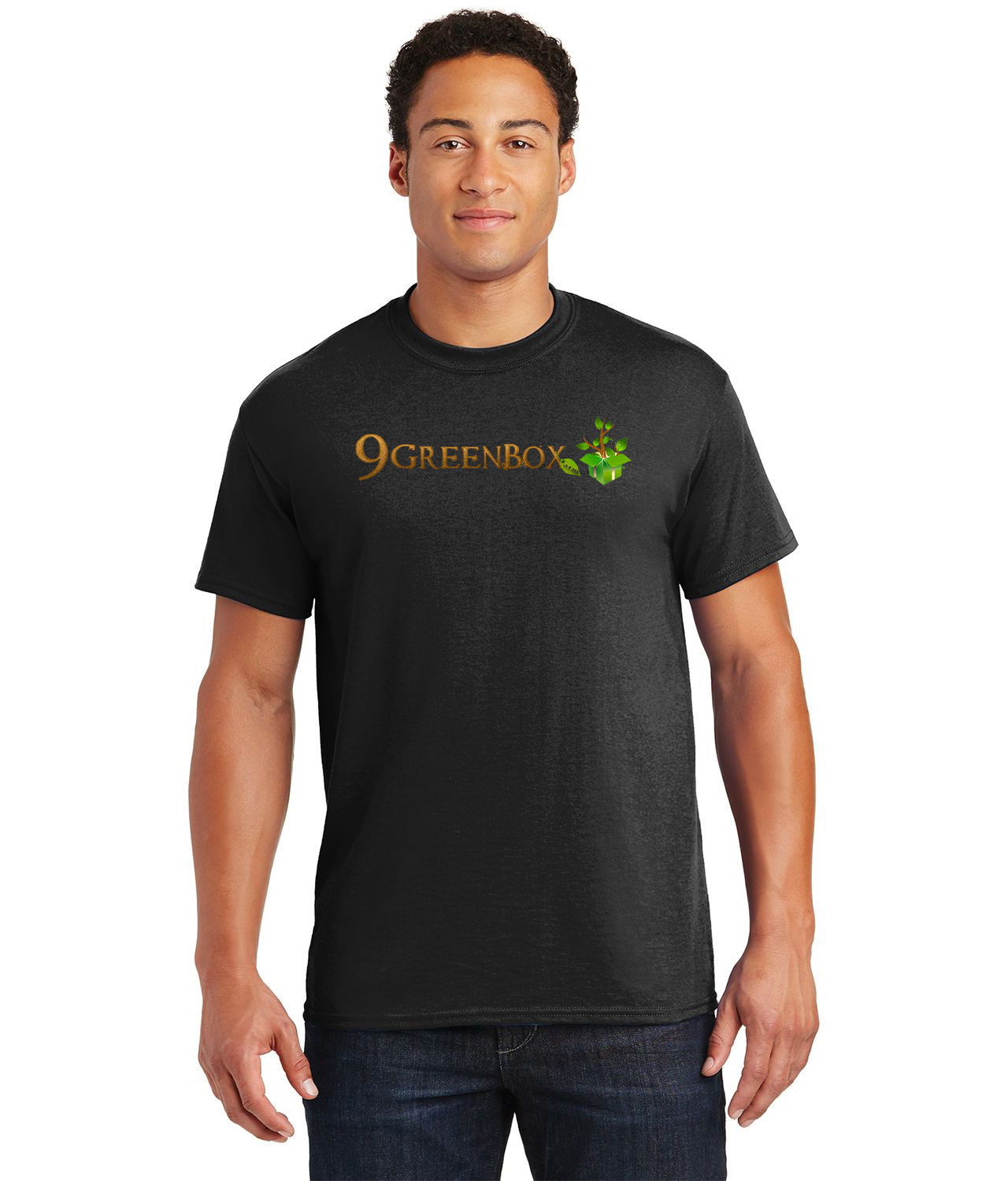 3Greenbox - Home & Garden Company Logo Customized Design on Unisex Tshirt Tee