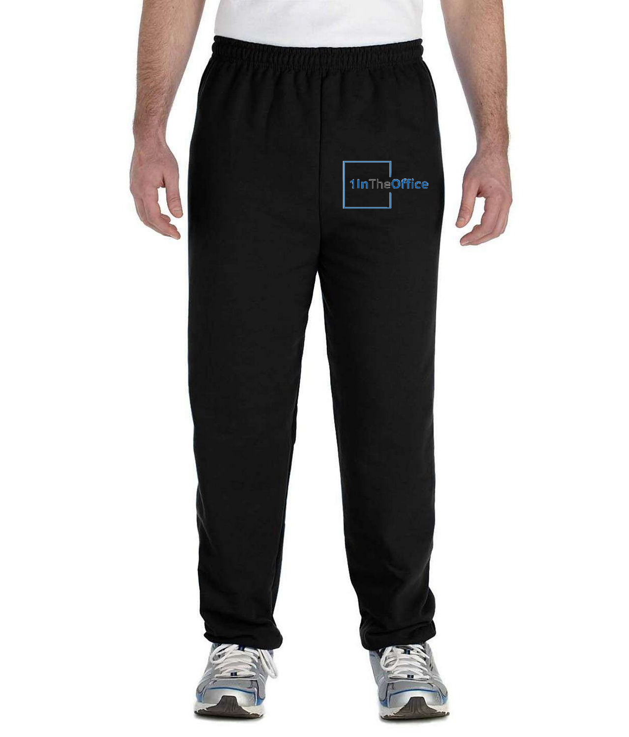 1InTheOffice - Office Supplies Company Logo Symbol Emblem Customized Design on Unisex Closed-Bottom Sweatpants
