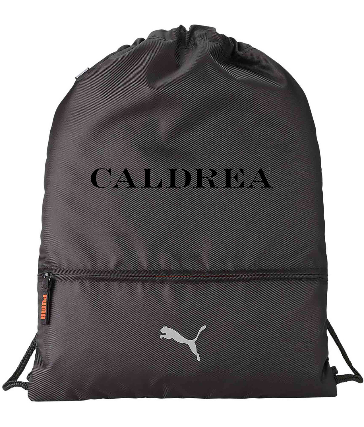Caldrea Logo Symbol Emblem Customized Design on Lightweight Drawstring Backpack Bag