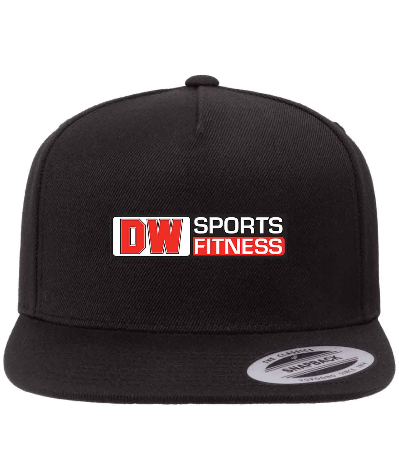 DW Sports Fitness Logo Symbol Emblem Customized Design on Wool 5-Panel ...