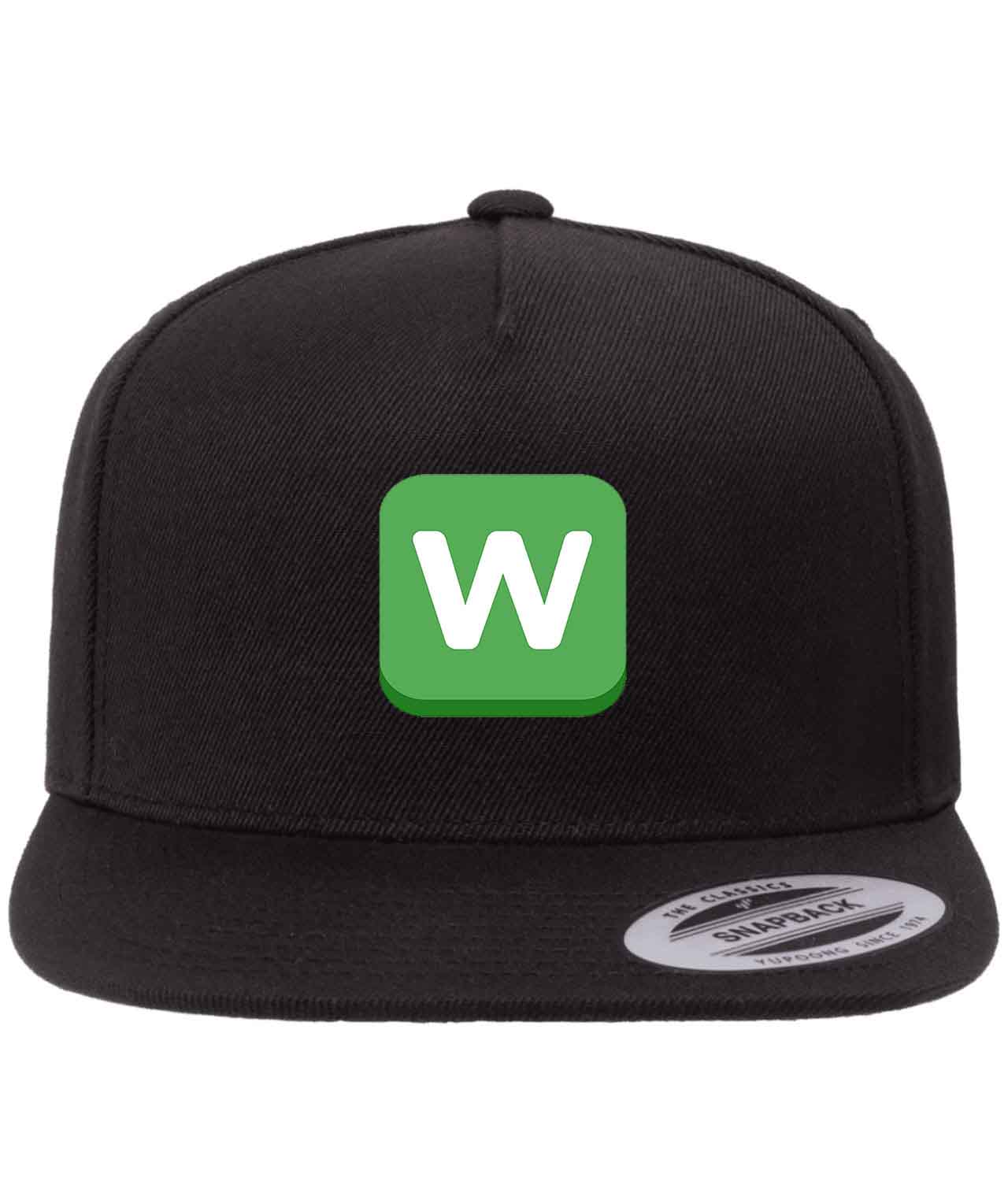 Wordle Unlimited Logo Symbol Emblem Customized Design on Wool 5-Panel ...
