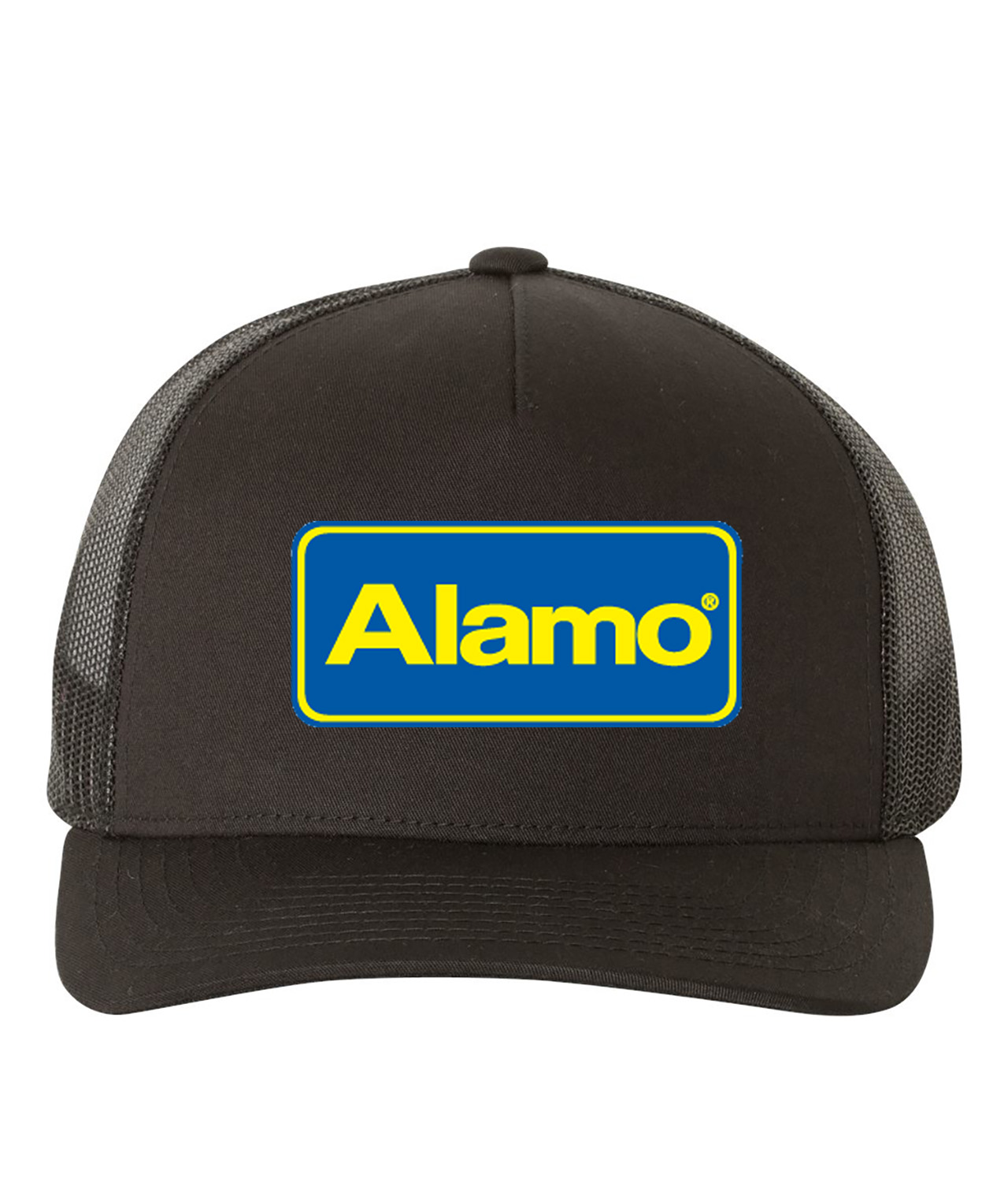 Alamo Logo Symbol Emblem Customized Design on Retro Trucker Cap Hat