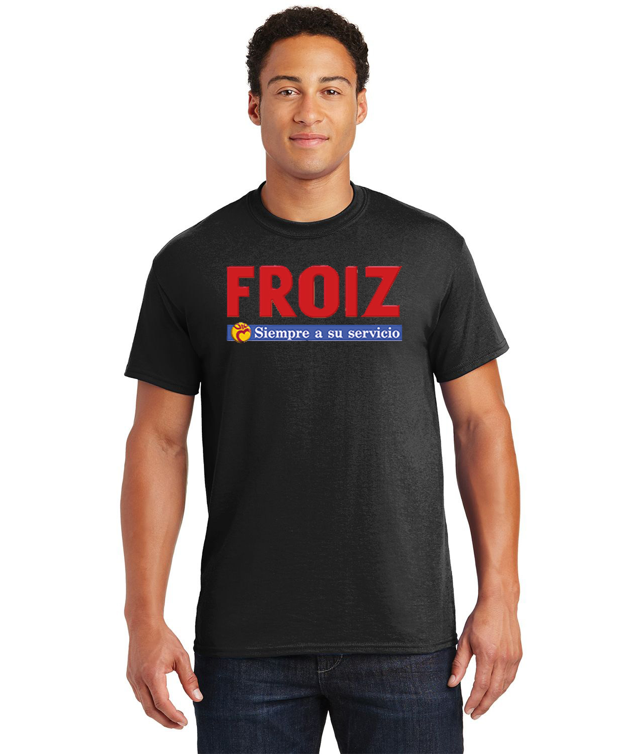 Froiz Logo Symbol Emblem Customized Design on Unisex Tshirt Tee