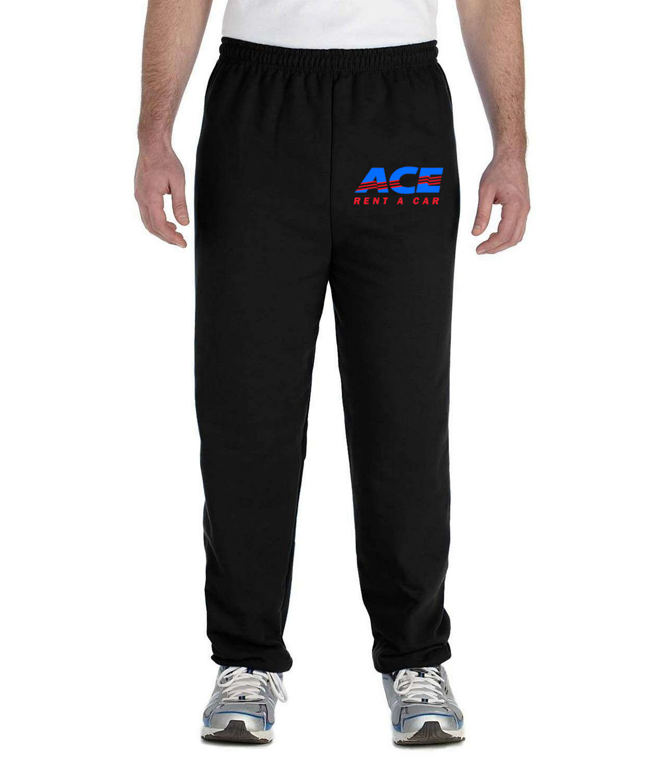 ACE Rent A Car Logo Symbol Emblem Customized Design on Unisex Closed-Bottom Sweatpants